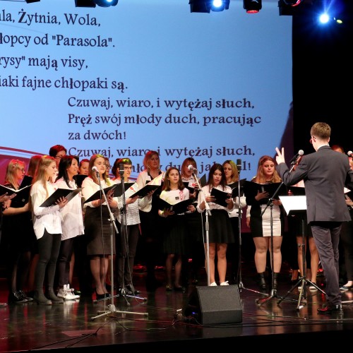Ustrzyckie śpiewanie pieśni patriotycznych